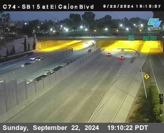 SB 15 at El Cajon Blvd