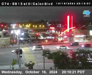 SB 15 at El Cajon Blvd