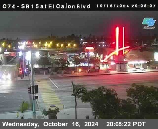 SB 15 at El Cajon Blvd