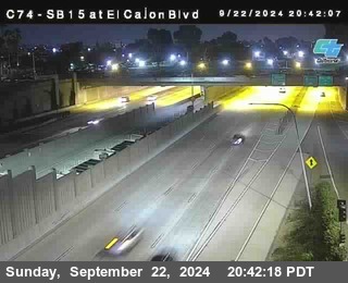 SB 15 at El Cajon Blvd