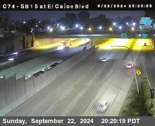 SB 15 at El Cajon Blvd