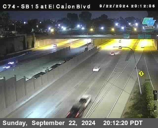 SB 15 at El Cajon Blvd