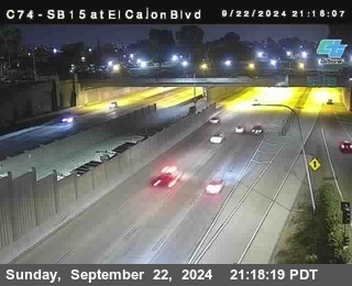 SB 15 at El Cajon Blvd