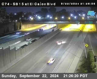 SB 15 at El Cajon Blvd