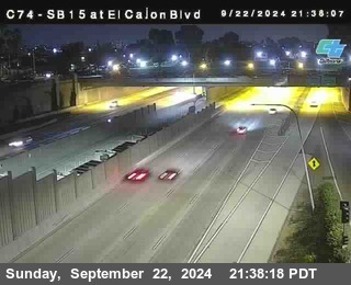 SB 15 at El Cajon Blvd