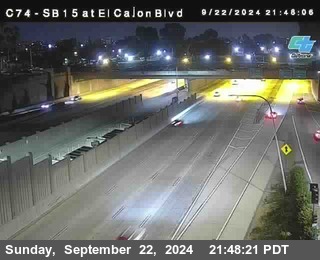 SB 15 at El Cajon Blvd