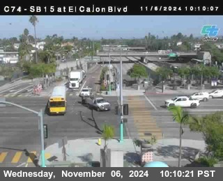 SB 15 at El Cajon Blvd