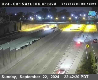 SB 15 at El Cajon Blvd