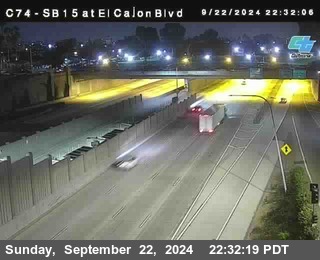 SB 15 at El Cajon Blvd