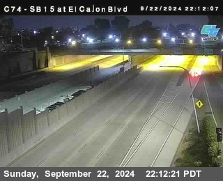 SB 15 at El Cajon Blvd