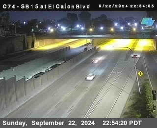 SB 15 at El Cajon Blvd