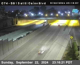 SB 15 at El Cajon Blvd