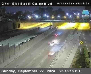 SB 15 at El Cajon Blvd