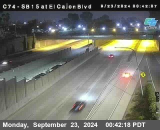 SB 15 at El Cajon Blvd