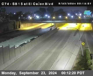 SB 15 at El Cajon Blvd