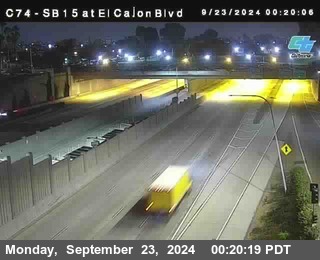 SB 15 at El Cajon Blvd