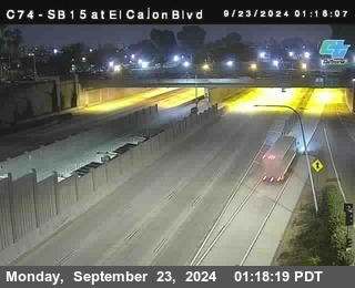 SB 15 at El Cajon Blvd