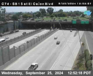 SB 15 at El Cajon Blvd