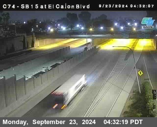 SB 15 at El Cajon Blvd