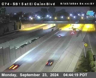 SB 15 at El Cajon Blvd