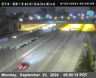 SB 15 at El Cajon Blvd