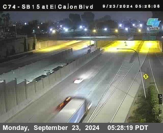 SB 15 at El Cajon Blvd