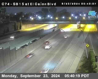 SB 15 at El Cajon Blvd