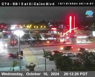 SB 15 at El Cajon Blvd