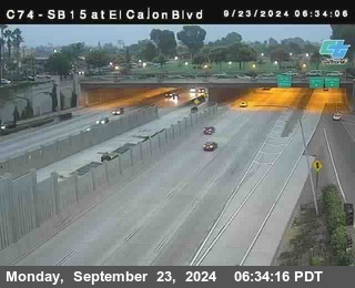 SB 15 at El Cajon Blvd