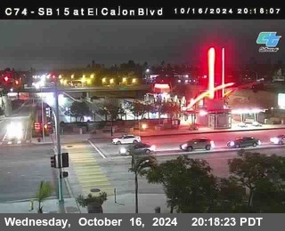 SB 15 at El Cajon Blvd