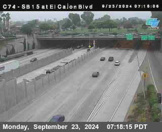 SB 15 at El Cajon Blvd