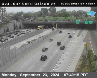 SB 15 at El Cajon Blvd