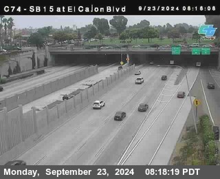 SB 15 at El Cajon Blvd