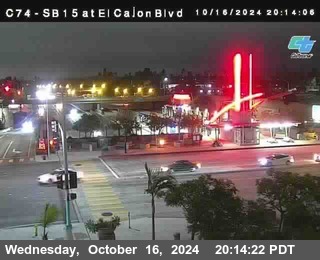 SB 15 at El Cajon Blvd