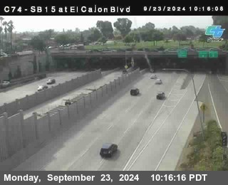 SB 15 at El Cajon Blvd