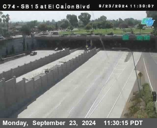 SB 15 at El Cajon Blvd