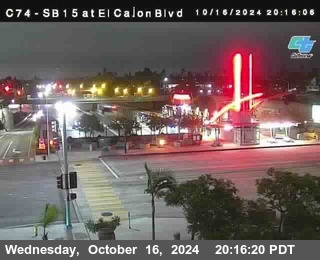 SB 15 at El Cajon Blvd