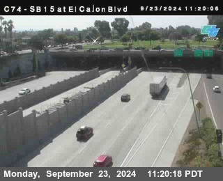 SB 15 at El Cajon Blvd