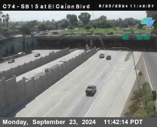 SB 15 at El Cajon Blvd