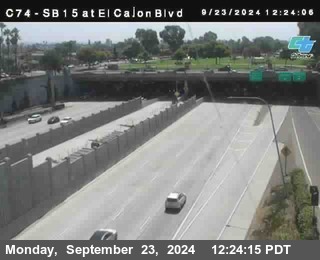 SB 15 at El Cajon Blvd