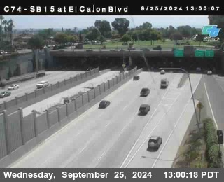 SB 15 at El Cajon Blvd