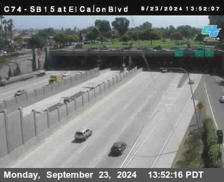 SB 15 at El Cajon Blvd