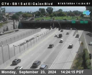 SB 15 at El Cajon Blvd