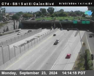 SB 15 at El Cajon Blvd