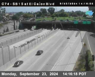 SB 15 at El Cajon Blvd