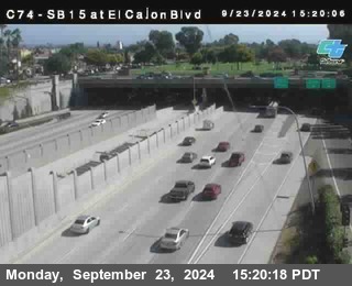 SB 15 at El Cajon Blvd