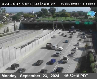 SB 15 at El Cajon Blvd