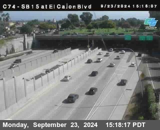 SB 15 at El Cajon Blvd