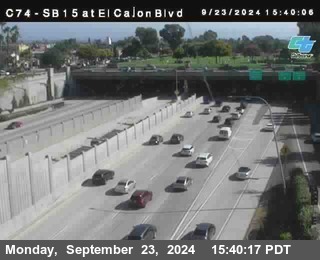 SB 15 at El Cajon Blvd