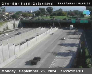 SB 15 at El Cajon Blvd